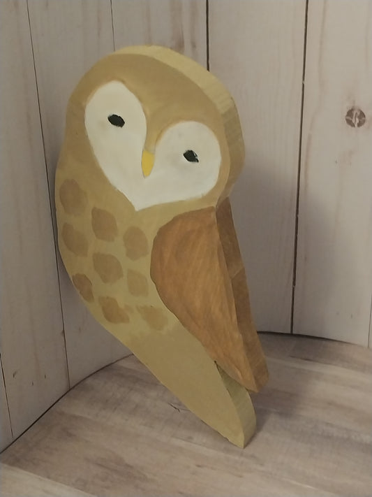 Garden bird stake-Hoot owl